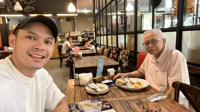 [Fimela] Ben Kasyafani dan Ayah