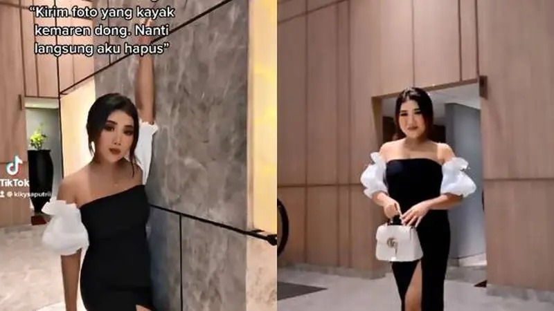 6 Potret Kiky Saputri Pakai Gaun Off Shoulder Ini Bikin Pangling