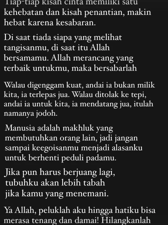 Unggahan Nikita Mirzani. (Foto: Dok. Instagram @nikitamirzanimawardi_172)