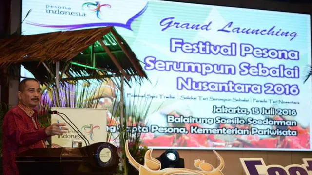  Festival Pesona Serumpun Sebalai Nusantara 2016 di Babel
