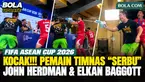 Selebrasi juara Timnas Indonesia berlanjut hingga ruang konferensi pers FIFA ASEAN Cup 2026. John Herdman dan Elkan Baggott mendapat tepuk tangan saat memasuki ruang konferensi pers setelah laga final.
Tiba-tiba, beberapa pemain Timnas Indonesia dat...