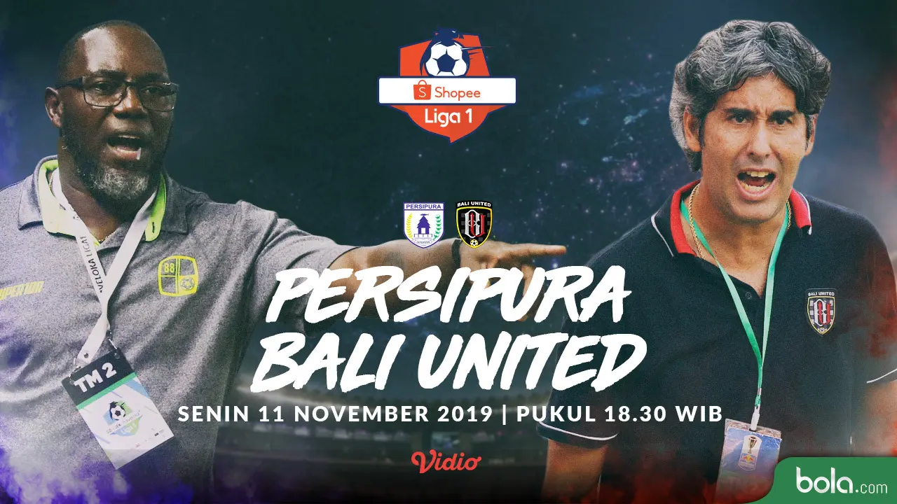 Persipura Jayapura Vs Bali United - Head to Head