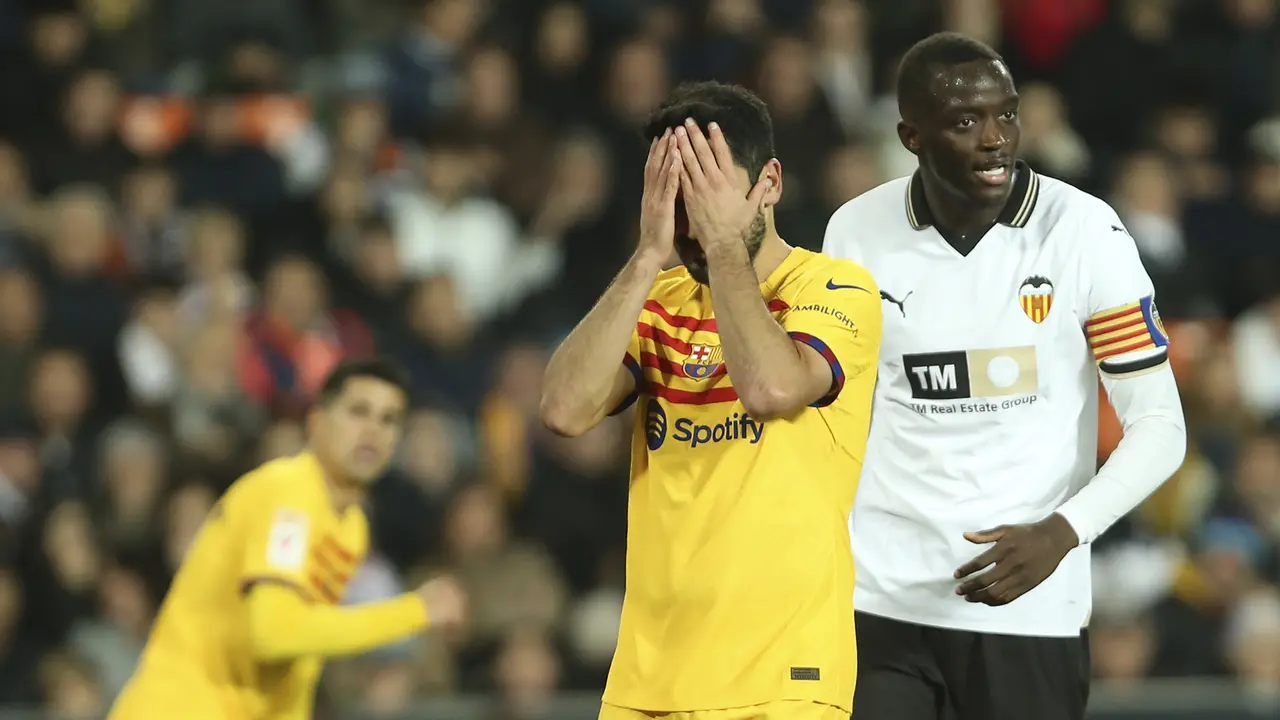 Kekecewaan Ilkay Gundogan saat Barcelona ditahan Valencia