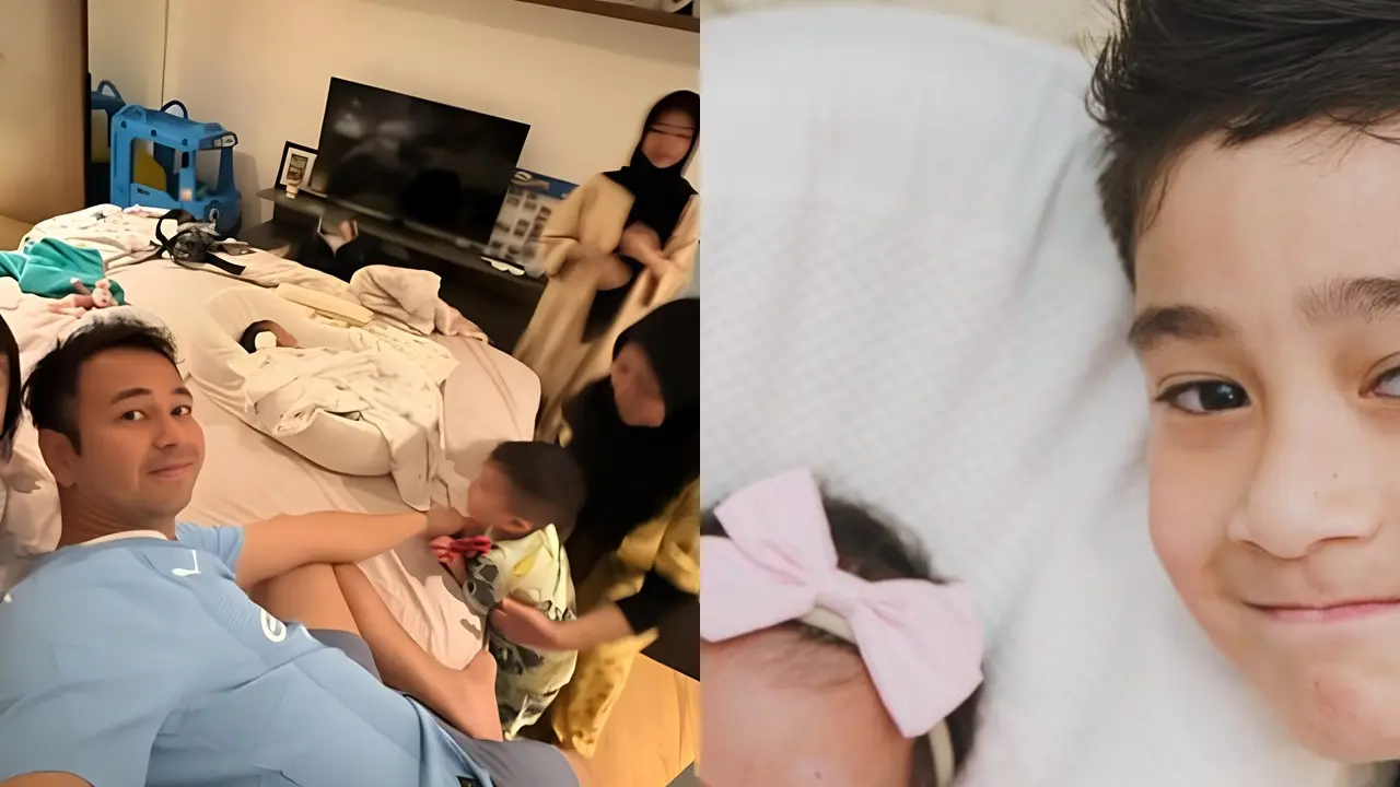 Rafathar dan Rayyanza Bareng Lily