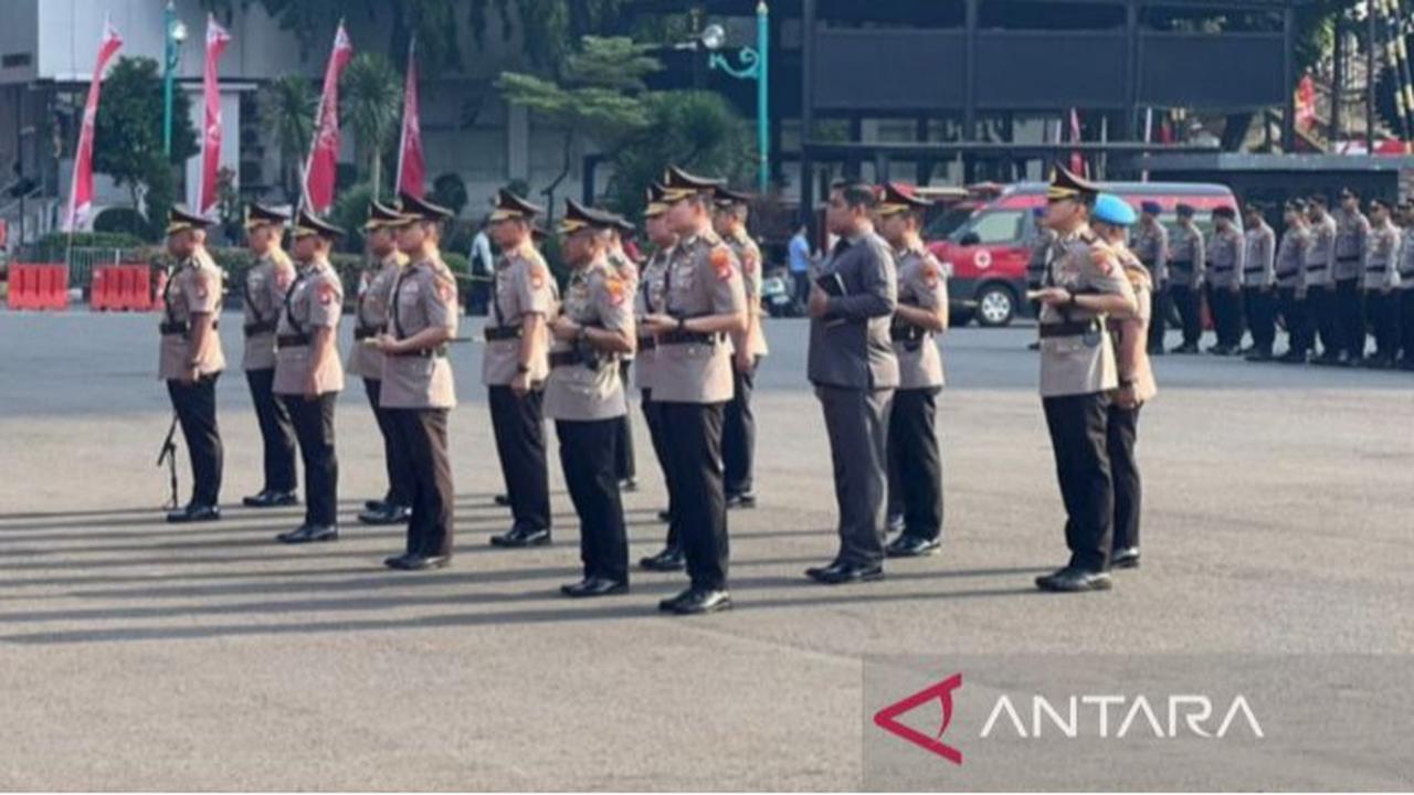 Irjen Karyoto Pimpin Sertijab 5 Kapolres di DKI, Ini Daftarnya
