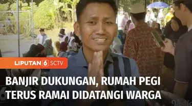 Sepekan setelah bebas, rumah Pegi Setiawan di Desa Kepongpongan, Cirebon, Jawa Barat, ramai didatangi warga dari berbagai daerah. Ada yang datang membawa tumpeng syukuran atau sekedar memberikan dukungan.