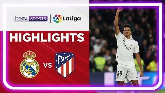 Berita video highlights Liga Spanyol, Real Madrid bermain imbang 1-1 lawan Atletico Madrid