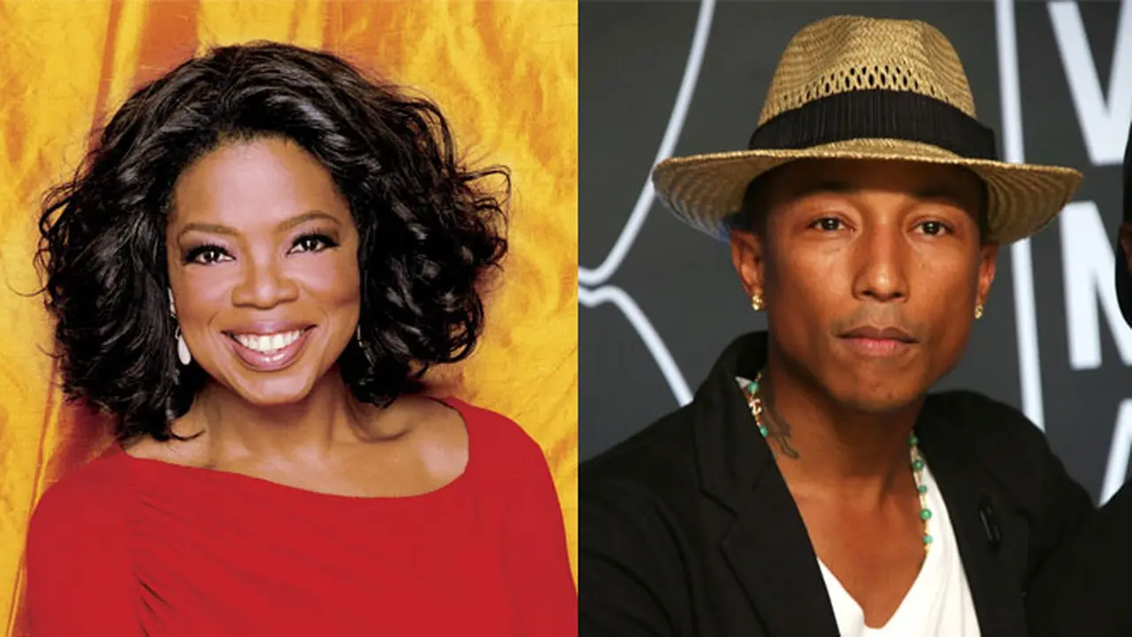 Pharrell Williams dan Oprah Winfrey