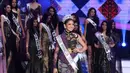 Ia juga berpesan pada Puteri terpilih yang baru untuk, meneruskan tugas penting sebagai pemegang mahkota Puteri Indonesia. (Nurwahyunan/Bintang.com)