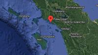 Gambaran pulau-pulau yang ada di Aceh dan Sumut. (Liputan6.com/ Dok Google Maps)