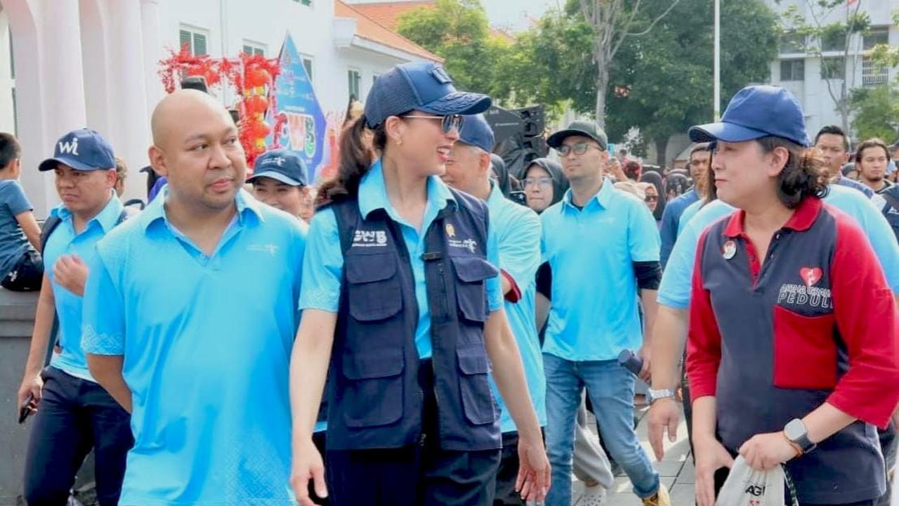 Menteri Pariwisata RI atau Menpar Widiyanti Putri Wardhana menghadiri Gerakan Wisata Bersih bersama Pemerintah Provinsi Daerah Khusus Jakarta.