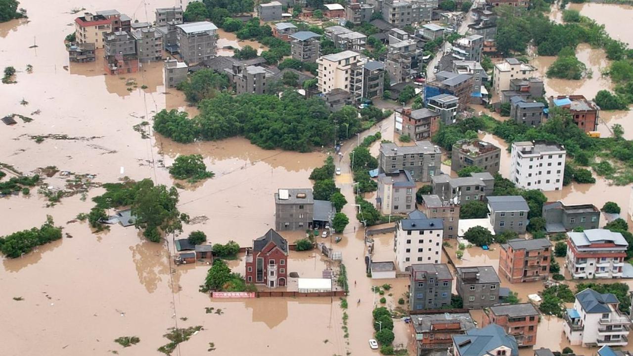 FOTO: Kondisi China Terendam Banjir Parah hingga Sebabkan Kerugian Puluhan Triliun Rupiah