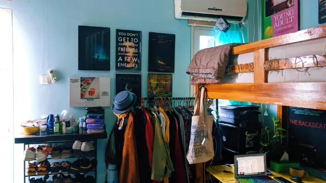 kamar kos viral