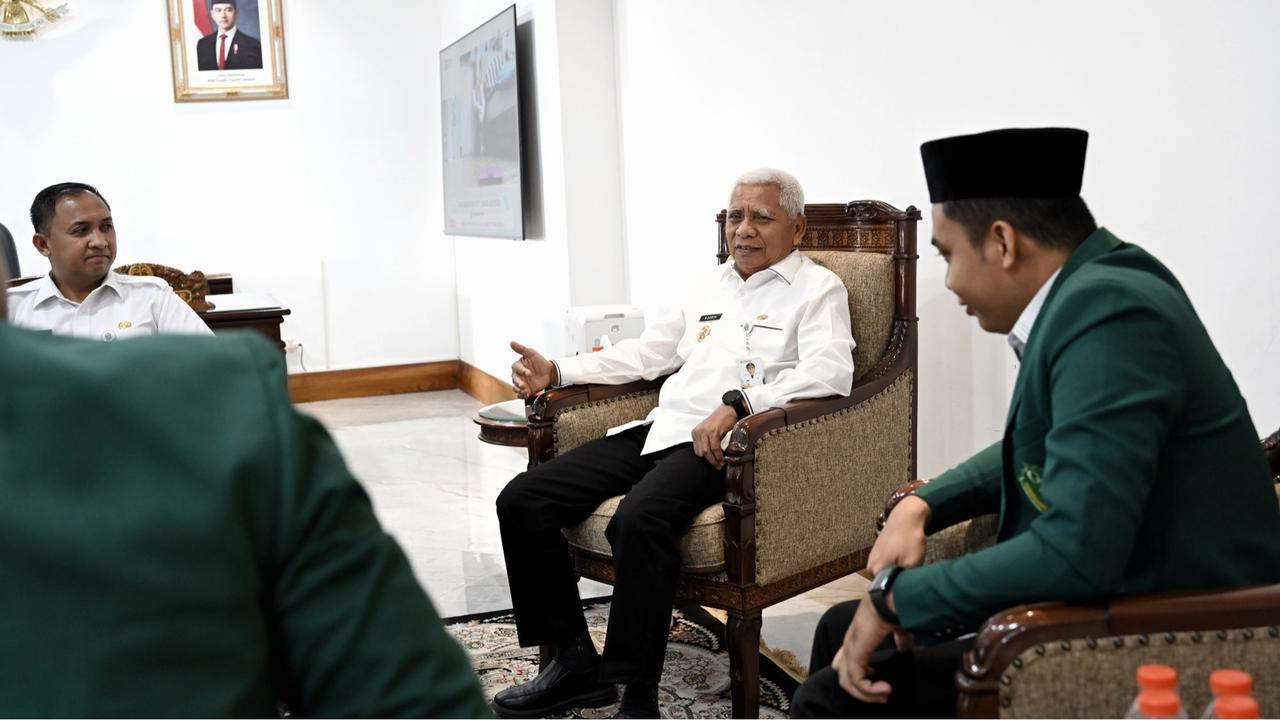 Wagub Sumut Surya menerima kunjungan silaturahmi Pengurus Wilayah Ikatan Pelajar Al-Washliyah Sumut