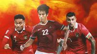 Timnas Indonesia - Saddil Ramdani, Hanif Sjahbandi, Stefano Lilipaly (Bola.com/Adreanus Titus)