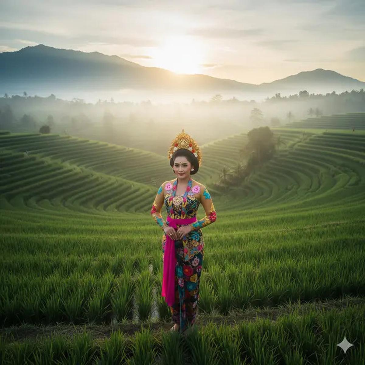7 Kumpulan Prompt Gemini AI Foto Pakai Kebaya dan Sanggul, Gaya Tradisional yang Menawan