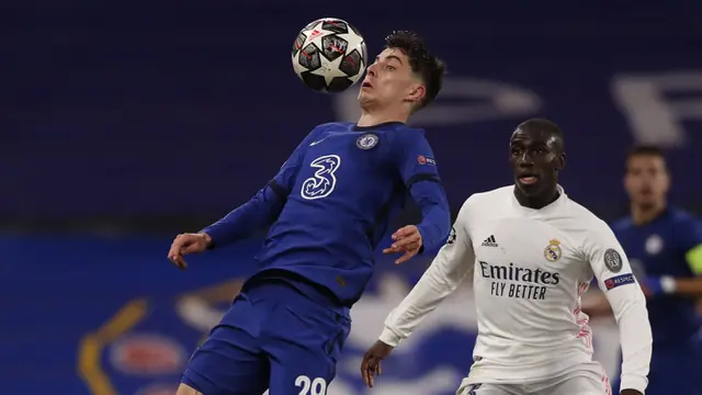 FOTO: All English Final Tercipta usai Chelsea Singkirkan Real Madrid - Kai Havertz; Ferland Mendy