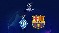 Liga Champions: Dinamo Kiev Vs Barcelona. (Bola.com/Dody Iryawan)