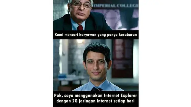 6 Meme Kocak Saat Wawancara Pekerjaan Ini Bikin Geleng Kepala