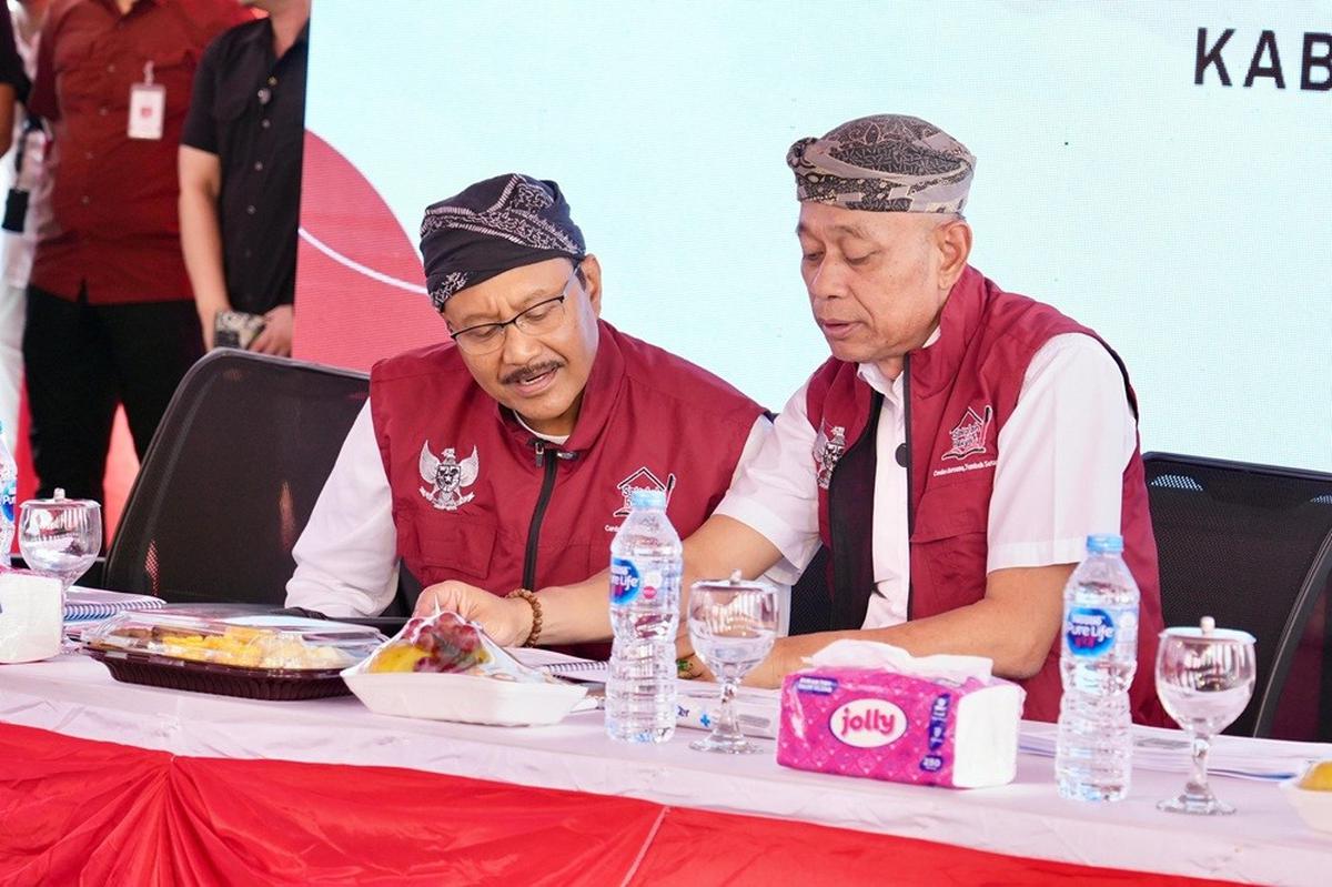 Menteri Sosial Saifullah Yusuf (Gus Ipul) meresmikan Sekolah Rakyat Terintegrasi (SRT) 5 Ponorogo