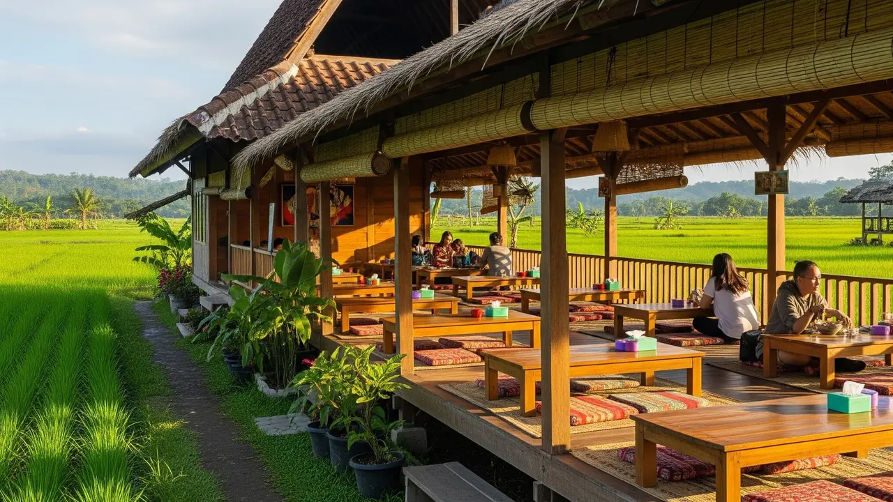 Model Warung Lesehan yang Cocok untuk Daerah Wisata