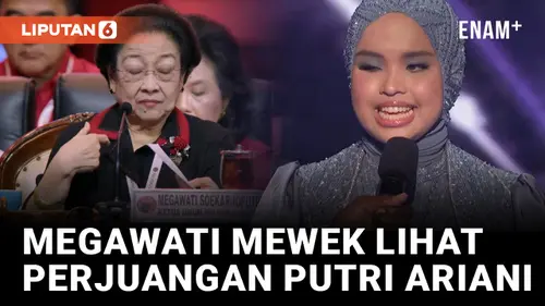 VIDEO: Kagum dengan Putri Ariani, Megawati: Saya Sampai Nangis-nangis!