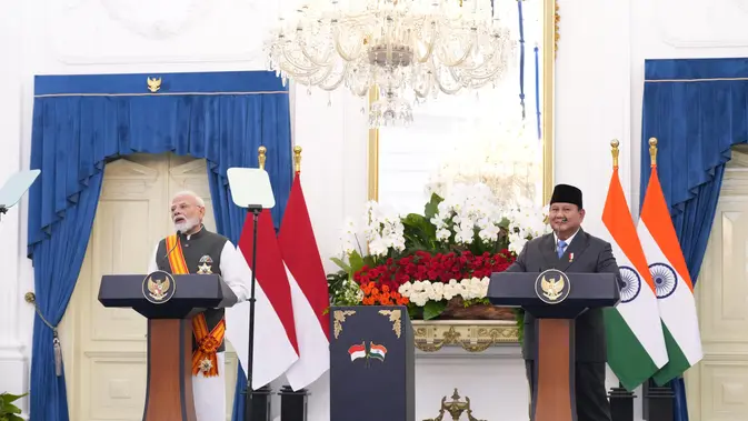 Prabowo dan Modi Sepakat Kembangkan Pelabuhan Sabang