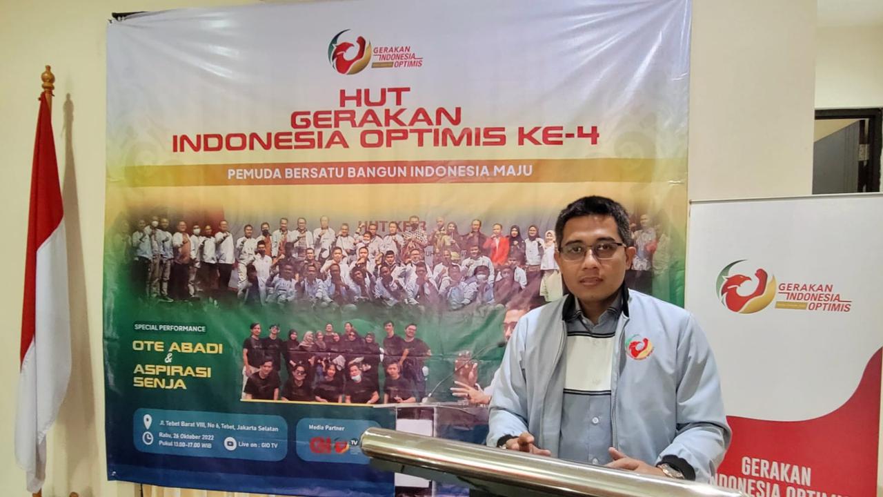 Ketua Umum Gerakan Indonesia Optimis (GIO), Ngasiman Djoyonegoro (Istimewa)