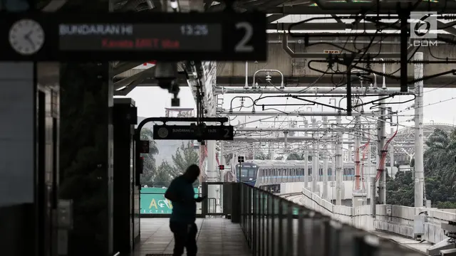 MRT Jakarta Mulai Berbayar