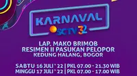 Flyer Karnaval SCTV 16 dan 17 Juli 2022. (SCTV)