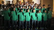 Timnas Futsal Indonesia membidik target tinggi dalam ajang CFA Internationa Futsal Tournament di China. (Bola.com/Gerry Anugrah Putra)