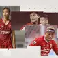 3 pemain buangan yg laku di Shopee Liga 1 2019: Reva Adi Utama, Bruno Matos dan Fachruddin Aryanto. (Bola.com/Dody Iryawan)