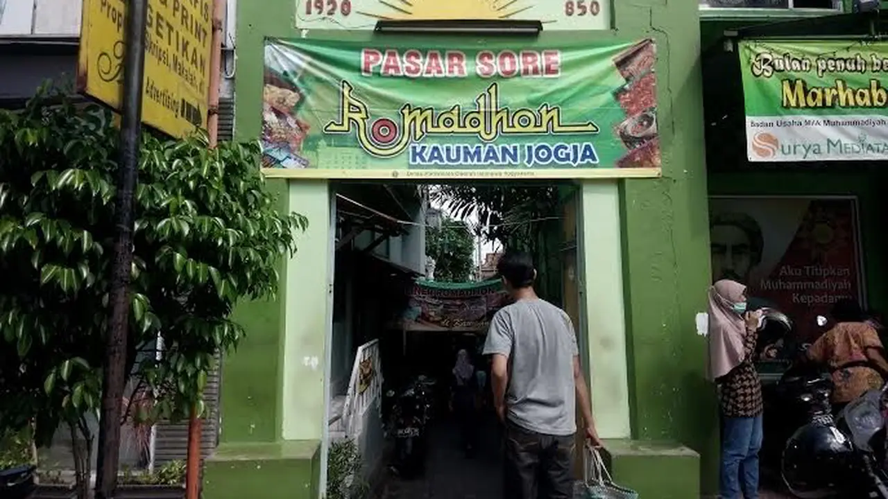 Pasar Sore Kauman Yogyakarta