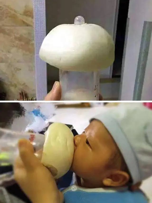 7 Potret Kocak Orangtua Beri Dot Kepada Bayi Ini Bikin Geleng Kepala