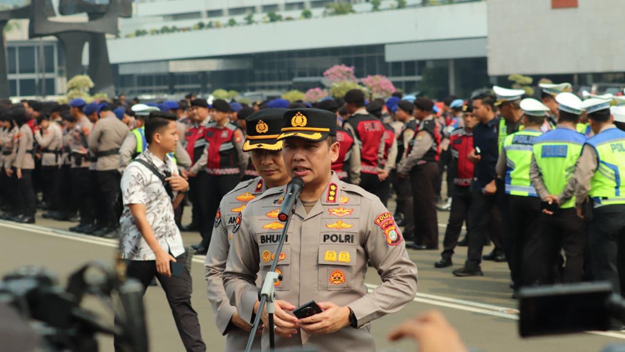 Jelang Demo di Jakarta, 21 Orang Diamankan Polisi