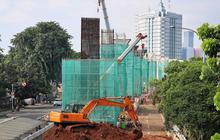 FOTO: Lampaui Target, Proyek LRT Jakarta Fase 1B Velodrome–Manggarai Capai 51,19% per April 2025