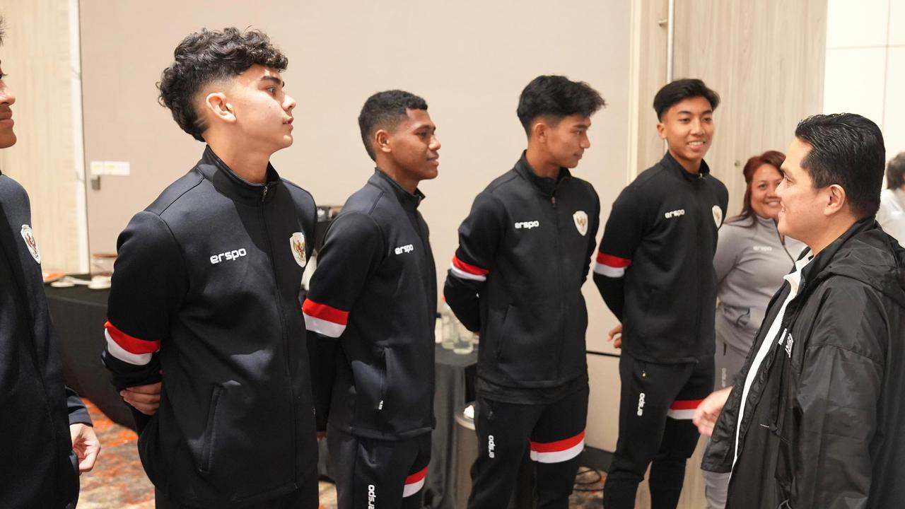 PSSI Melepas Timnas U1-7 Berlaga ke Piala Asia, Erick Thohir: Berikan yang Terbaik untuk Lolos ke Piala Dunia