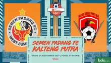 Shopee Liga 1 - Semen Padang FC Vs Kalteng Putra (Bola.com/Adreanus Titus)