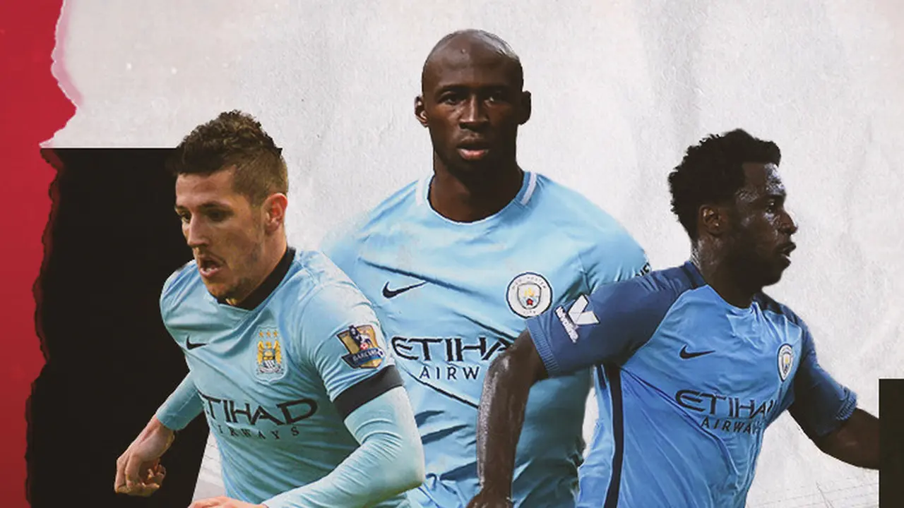 Eliaquim Mangala, Wilfried Bony dan Stevan Jovetic