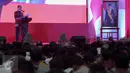 Presiden Jokowi memberi sambutan saat membuka Rapat koordinasi nasional (rakornas) Pemantapan Pelaksanaan Pilkada Serentak 2015 di Ancol, Jakarta, Kamis (12/11). Pilkada serentak itu dijadwalkan berlangsung 9 Desember 2015. (Liputan6.com/Faizal Fanani)