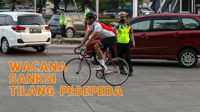 VIDEO Headline: Wacana Penerapan Tilang untuk Pesepeda di Jalan Raya