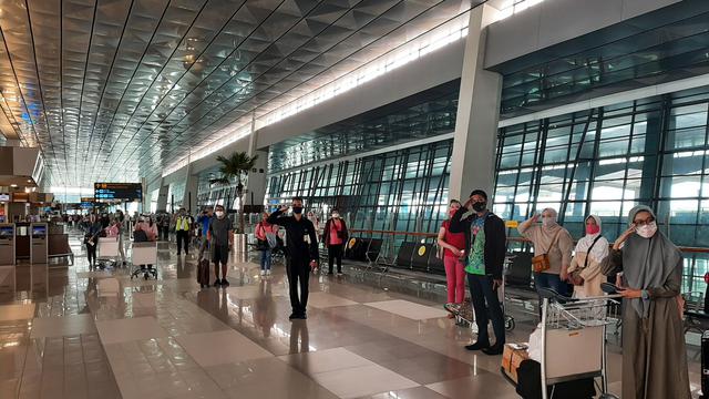 Suasana di Terminal 3 Bandara Soekarno Hatta. Liputan6.com/Pramita