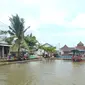 Kampung laut berada di kawasan Laguna Segara Anakan, Cilacap, Jawa Tengah.  (Foto: Liputan6.com/Muhamad Ridlo).