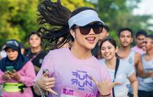 Cantiknya Fuji Ikut Lari Marathon di Kendari, Gayanya Sporty Terlihat Semakin Imut Menggemaskan