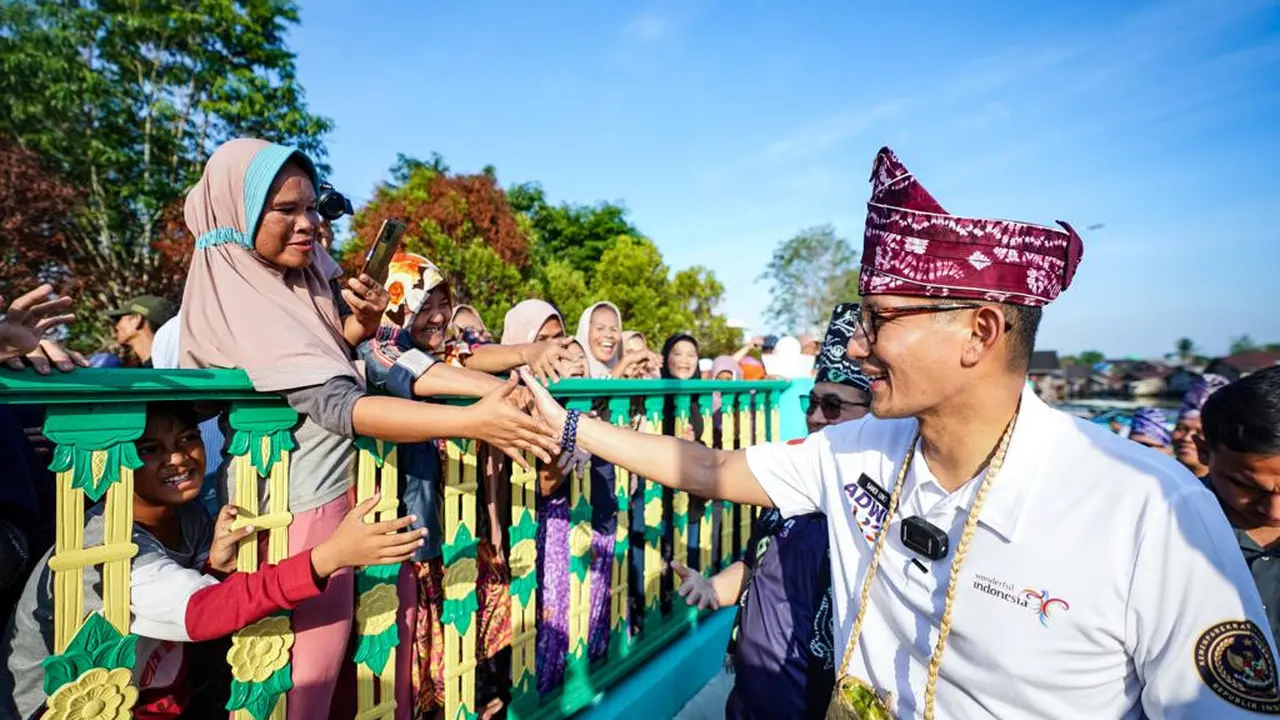 Ketua Badan Pemenangan Pemilu (Bappilu) Partai Persatuan Pembangunan (PPP) Sandiaga Uno
