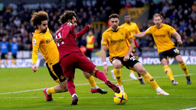 Liverpool Kena Bantai Wolverhampton Wanderers di Liga Inggris