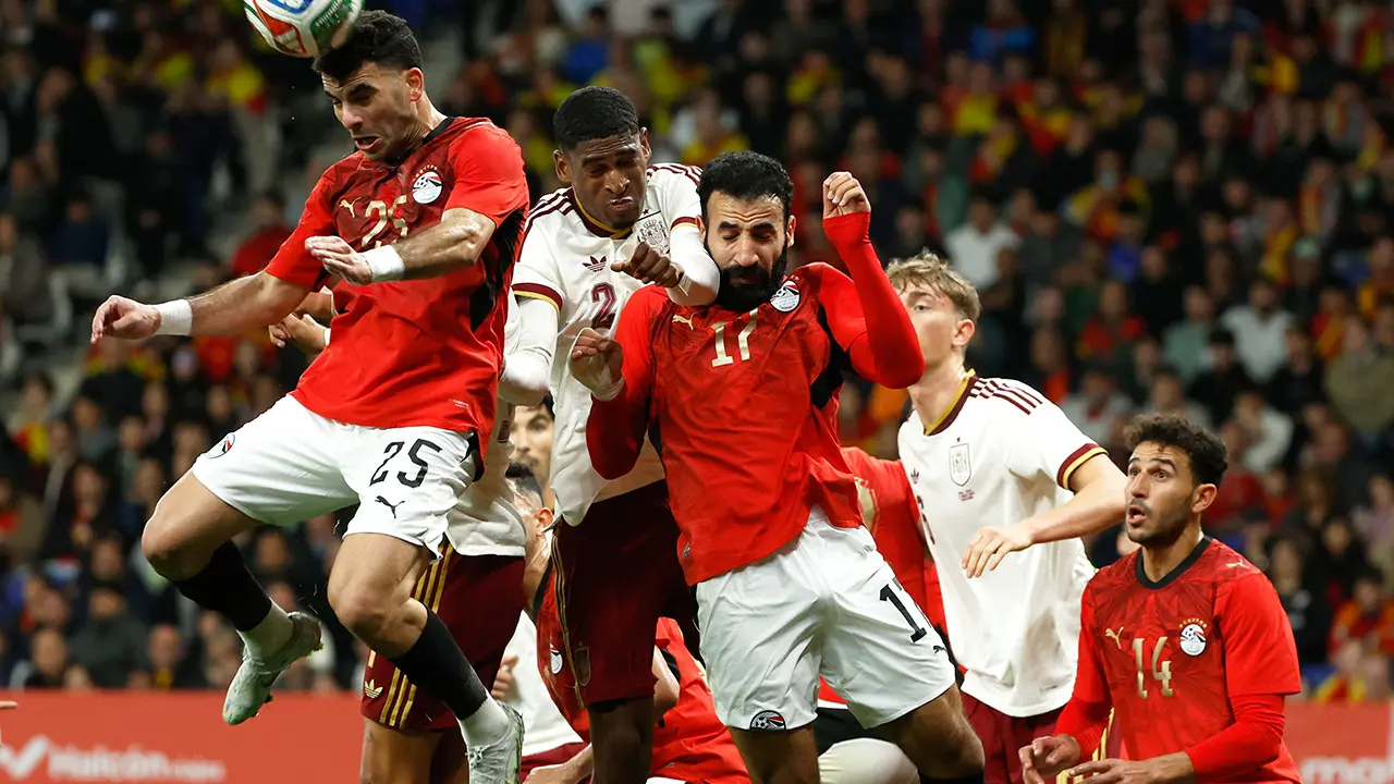 spanyol vs mesir uji coba