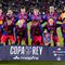 Starting XI Barcelona menghadapi Albacete di perempat final Copa del Rey di Estadio Carlos Belmonte, Rabu (04/02/2026) dini hari WIB. (AP Photo/Manu Fernandez)