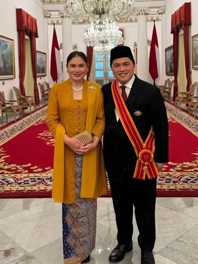 Elizabeth Tjandra Istri Erick Thohir. [@erickthohir]
