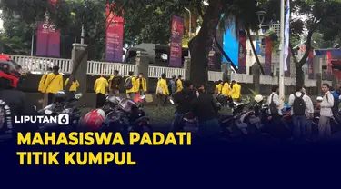 Kondisi Terkini di Depan Gedung DPR